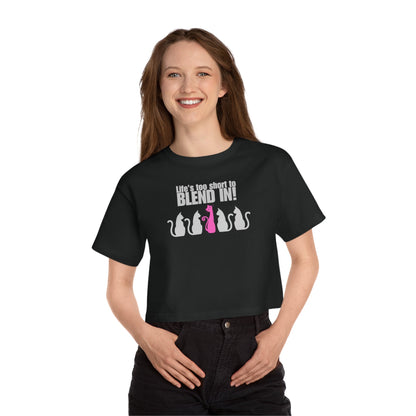 Blend Champion Women's Heritage Cropped T-Shirt