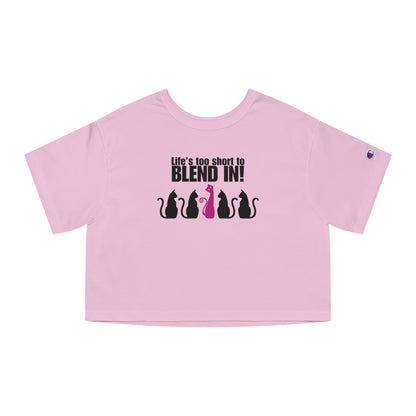 Blend Champion Women's Heritage Cropped T-Shirt