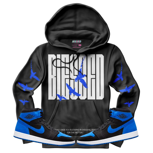 Blessed (Air Jordan 1 Royal Reimagined) Hoodie