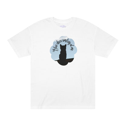 Blue Skies Kitty Unisex Classic Tee