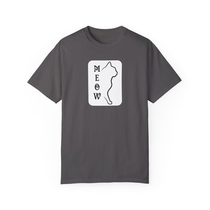 Boxy Meow Unisex Garment-Dyed T-shirt