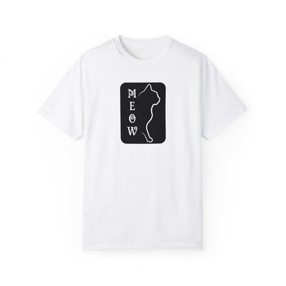 Boxy Meow Unisex Garment-Dyed T-shirt