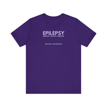 Brain Proof Unisex Jersey Short Sleeve Tee