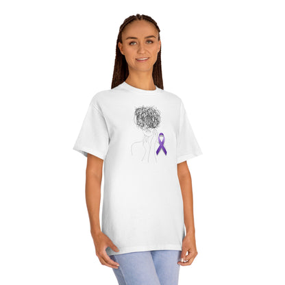 Brave Brain Epilepsy Awareness Unisex Classic Tee