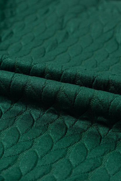 Christmas Merry And Bright Cable Knit Pullover Sweatshirt