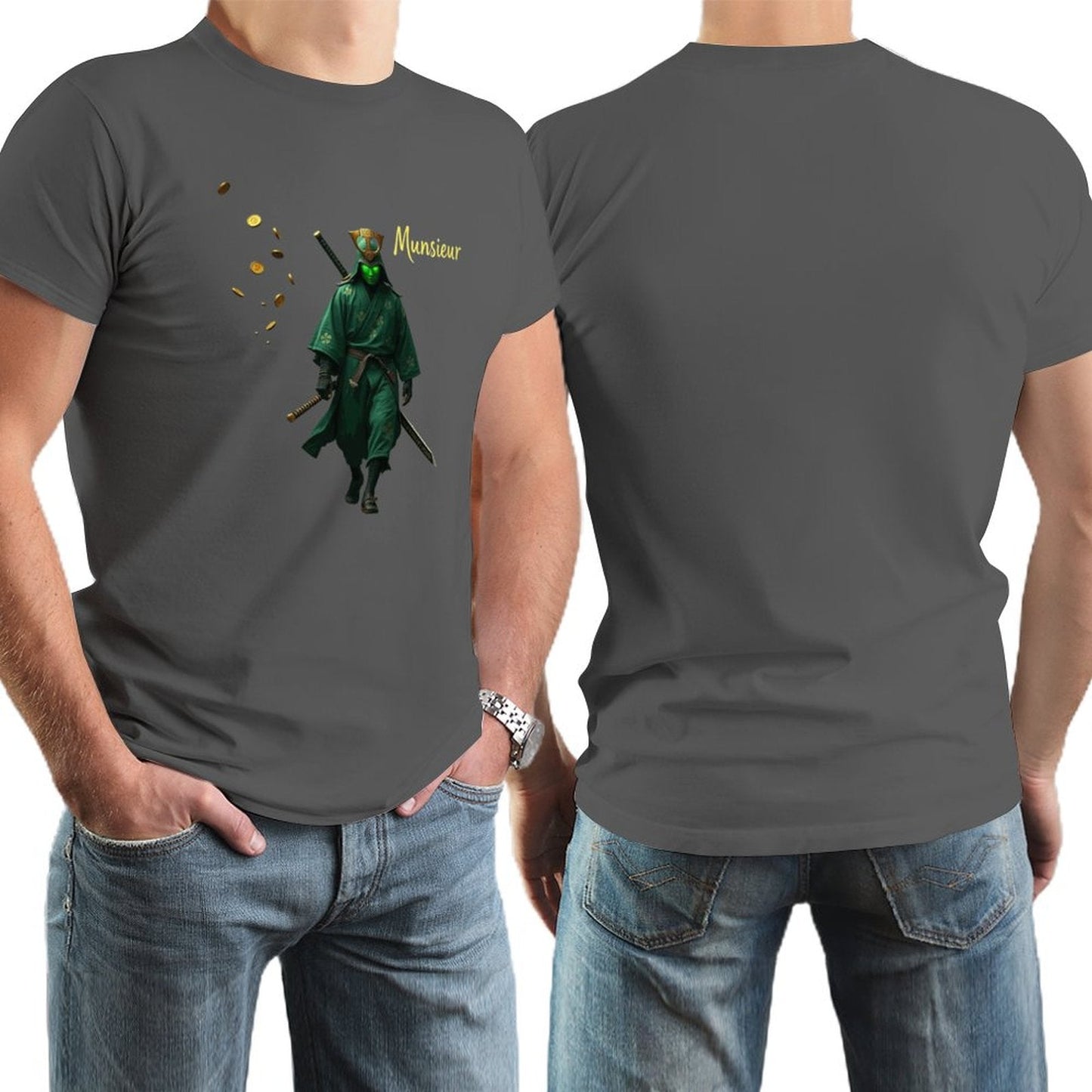 Munsieur St. Patrick's Day Collection for Men – Emerald Green Celtic Warrior Tee