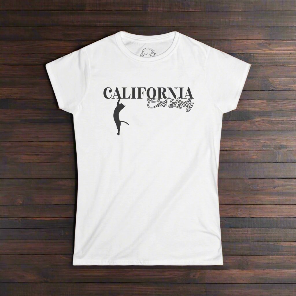 California Cat Lady Softstyle Tee