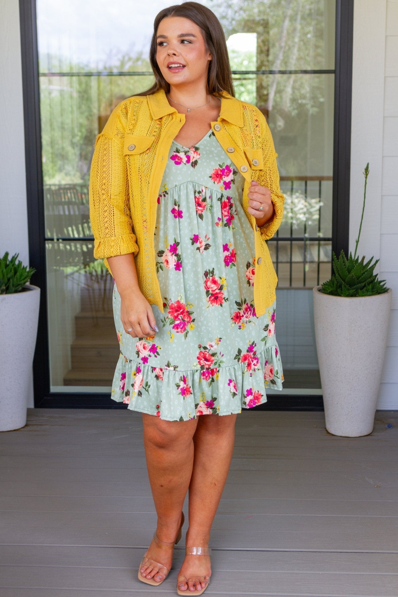 Can't Fight the Feeling Floral Dress (Online Exclusive)