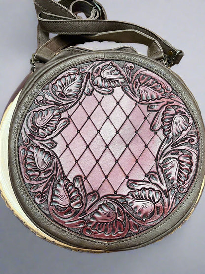 Canteen Genuine Western Leather Women's Crossbody Bag