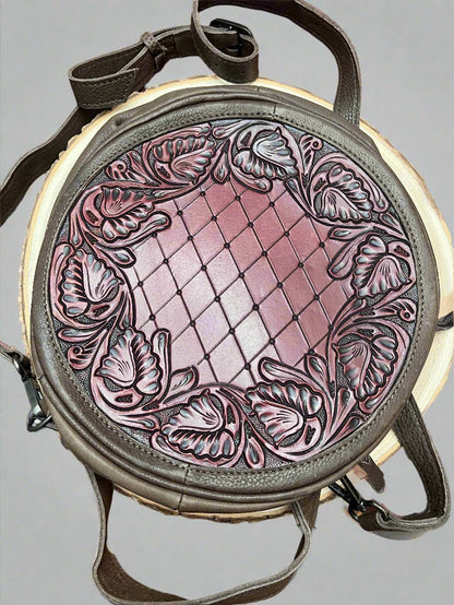 Canteen Genuine Western Leather Women's Crossbody Bag