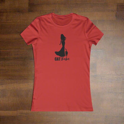 Cat Babe Women's Favorite Tee