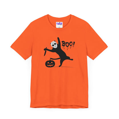 Cat Boo Unisex Jersey Short Sleeve Tee