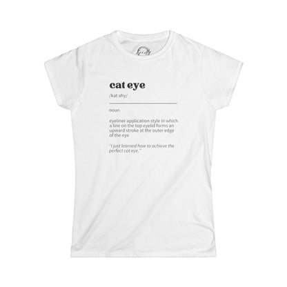 Cat Eye Definition Women's Softstyle Tee