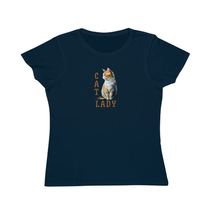 Cat Lady Organic Women's Classic T-Shirt