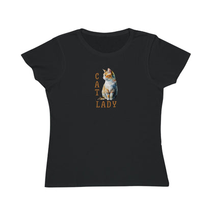 Cat Lady Organic Women's Classic T-Shirt