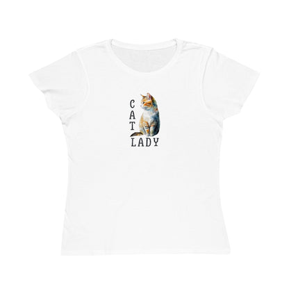 Cat Lady Organic Women's Classic T-Shirt