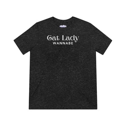 Cat Lady Wannabe Triblend Tee