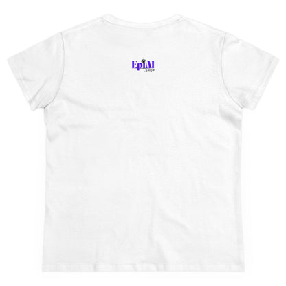 Cat Lady Women's Midweight Cotton Tee