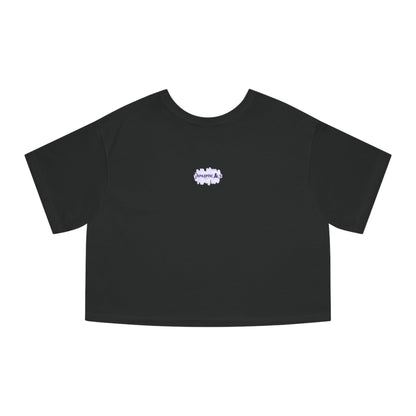 Cat Nap Champion Women's Heritage Cropped T-Shirt