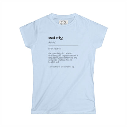 Cat Rig Definition Women's Softstyle Tee