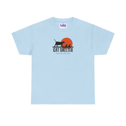 Cat Shelter Unisex Heavy Cotton Tee
