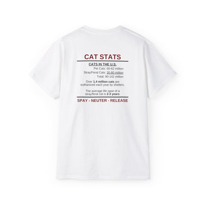 Cat Stats Unisex Ultra Cotton Tee
