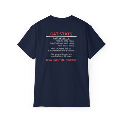 Cat Stats Unisex Ultra Cotton Tee