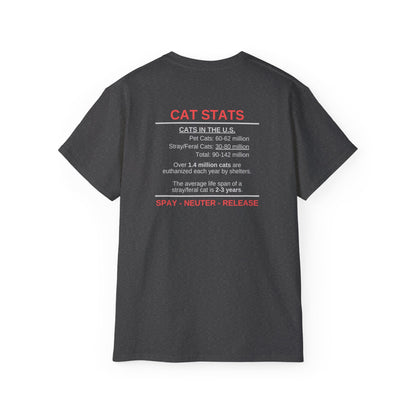 Cat Stats Unisex Ultra Cotton Tee