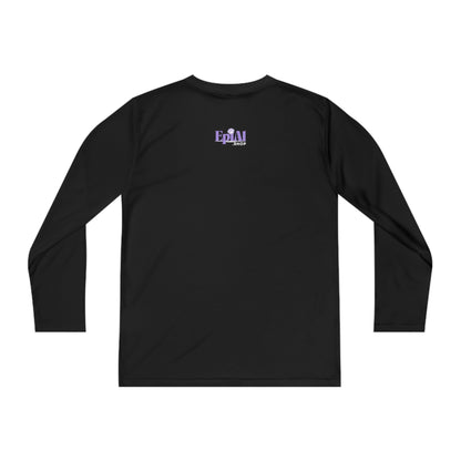 Cat Tricks Youth Long Sleeve Competitor Tee