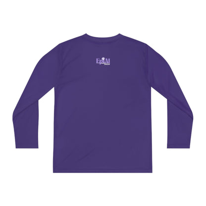 Cat Tricks Youth Long Sleeve Competitor Tee