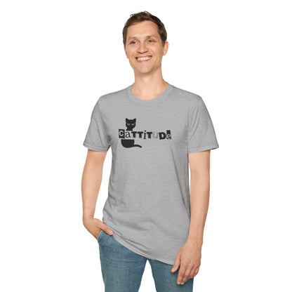 Cattitude Unisex Softstyle T-Shirt