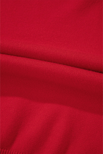 Christmas Merry Pearl Beaded Sweater