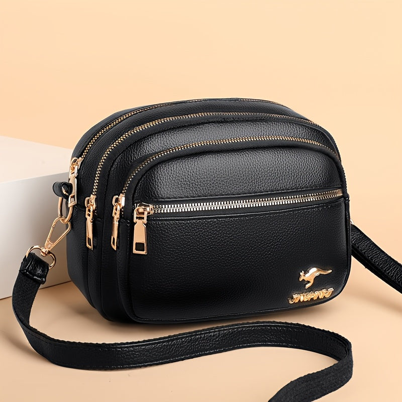 Multilayer Large Capacity Women's Messenger Shoulder Bag