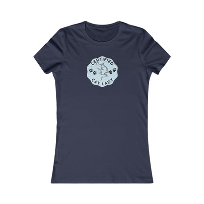 Certified Cat Lady Women's Favorite Tee