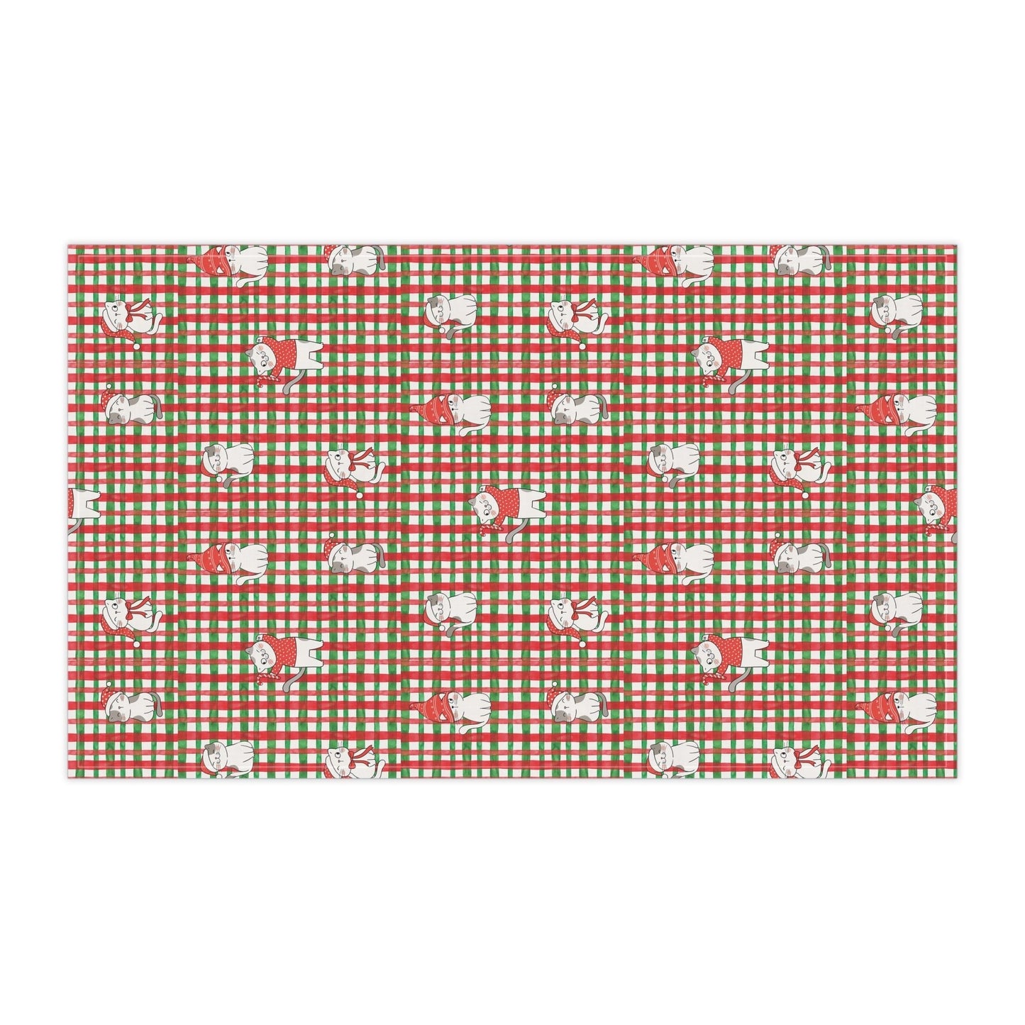 Christmas Kitties Kitchen Towel