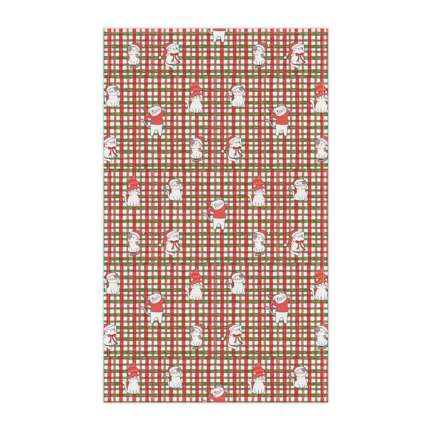 Christmas Kitties Kitchen Towel