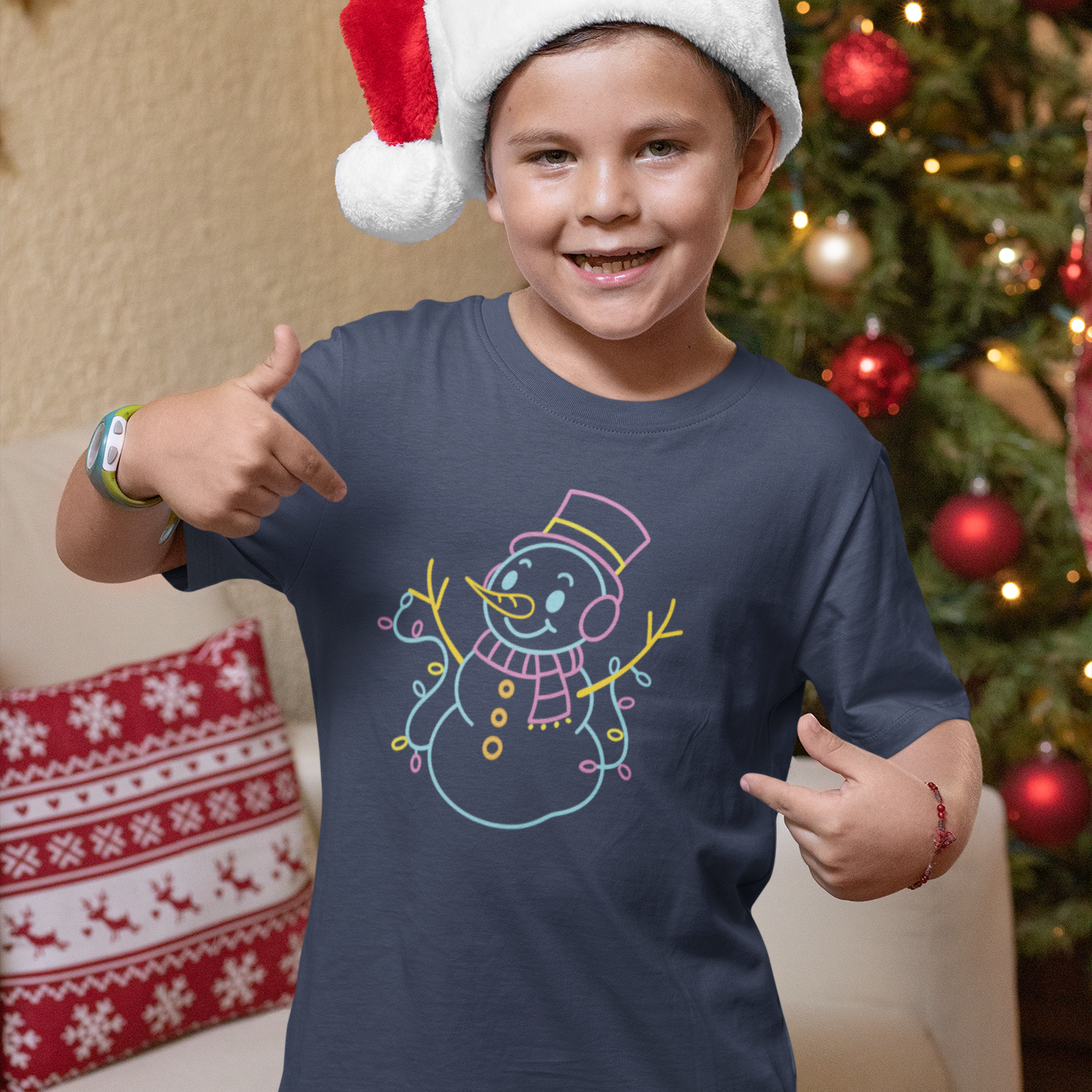 Neon Frosty Fun Youth & Toddler Graphic Tee