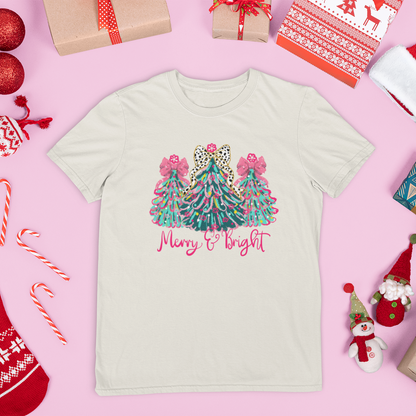 Merry & Bright Trio Youth & Toddler Graphic Tee