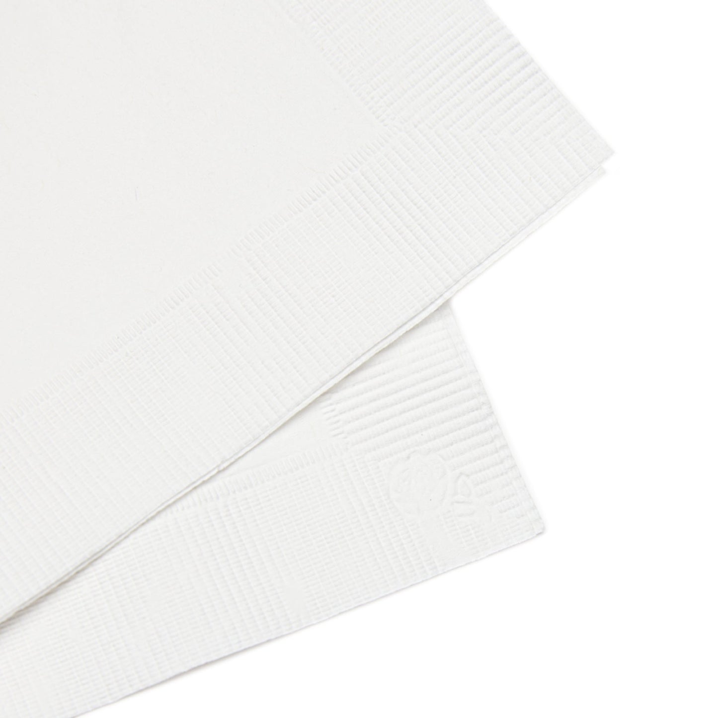 Christmas White Coined Napkins