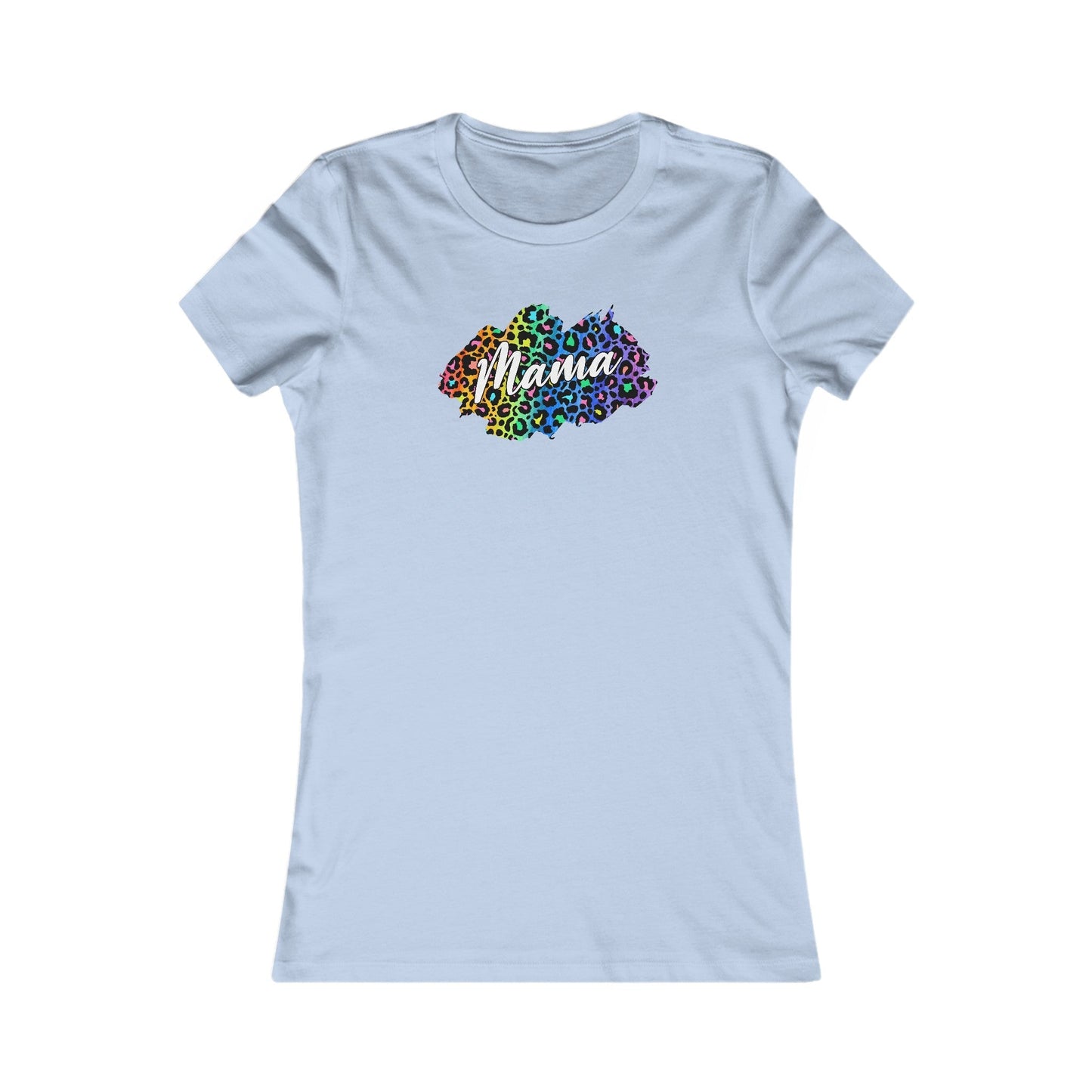 Colorful Leopard Mom Women's Favorite Tee