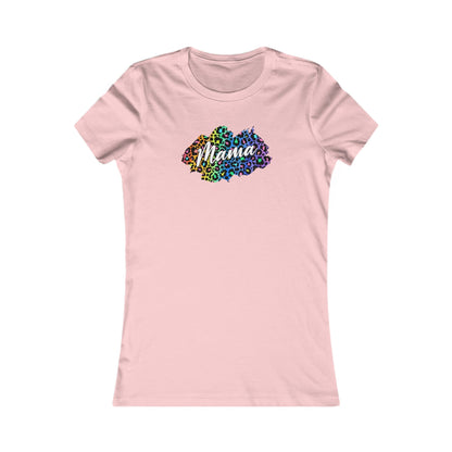 Colorful Leopard Mom Women's Favorite Tee