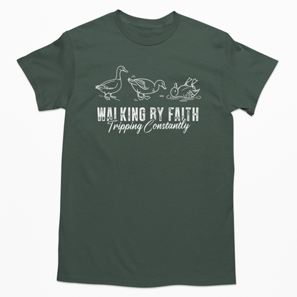 Walking By Faith Graphic Tee