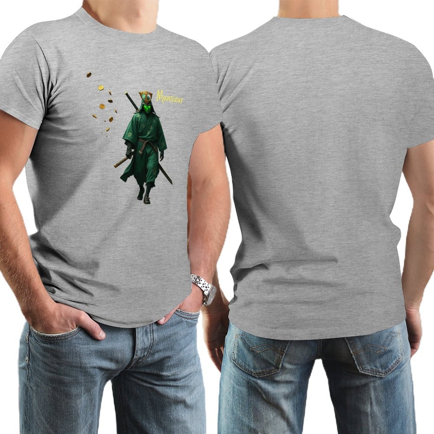 Munsieur St. Patrick's Day Collection for Men – Emerald Green Celtic Warrior Tee