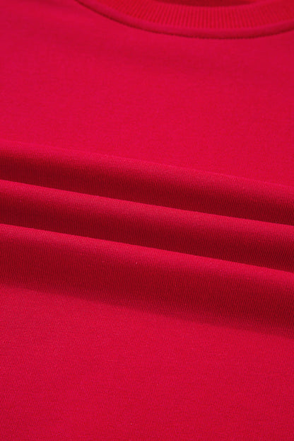 Varsity Stripe Crewneck Pullover and Sweatpants Set