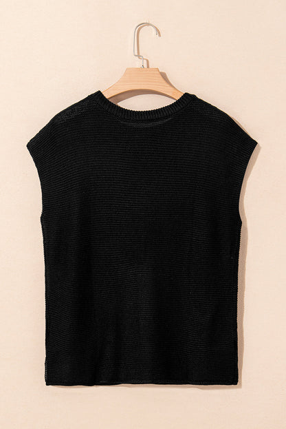Jemma Sweater Tee with Side Slits