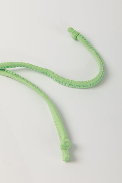 Meadow Mist Green Plus Size V Neck Drop Shoulder Tee Loose Shorts 2pcs Outfit