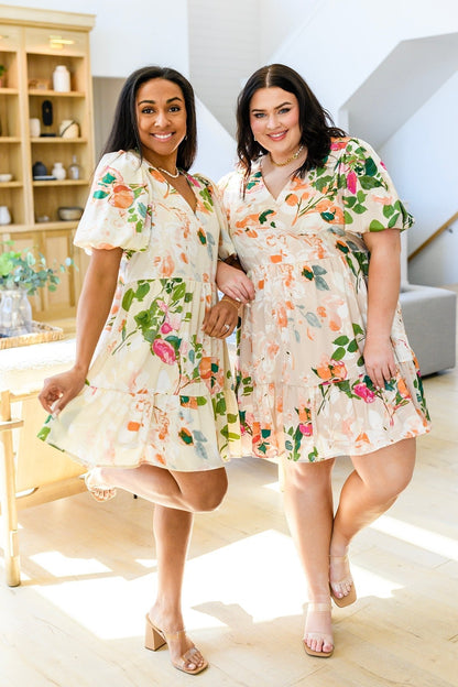 Delightful Surprise Floral Dress (Online Exclusive)