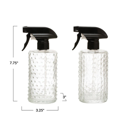 Glass Spray Bottle- Texture