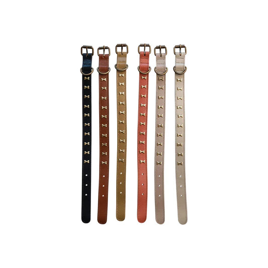 Small Leather Dog Collar