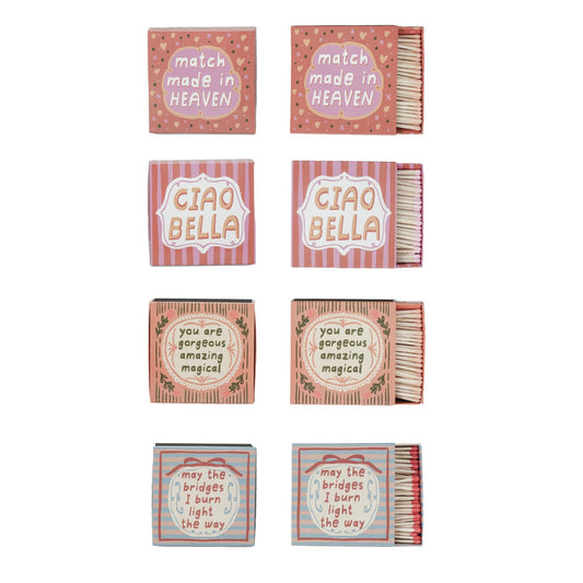 Matchbox w/ Saying